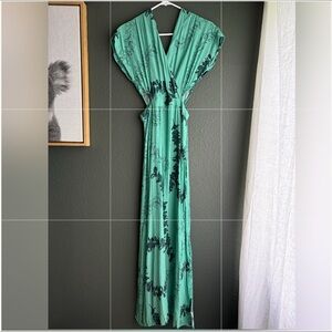 SOLD Fighting Eel/Ava Sky Dress Bardot